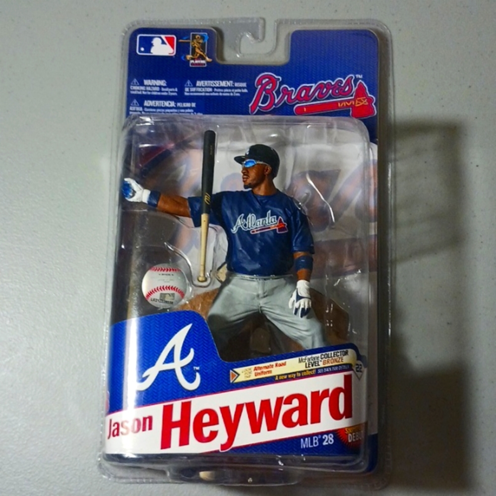 Jason Heyward Atlanta Braves Baseball Toy Figure McFarlane #eshopchicago